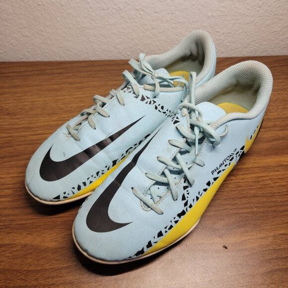 Nike Phantom GT2 Pro TF Blue Yellow Soccer Cleats